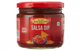 Salsalito Salsa Dip Spicy & Chunky  Glass Jar  300 grams
